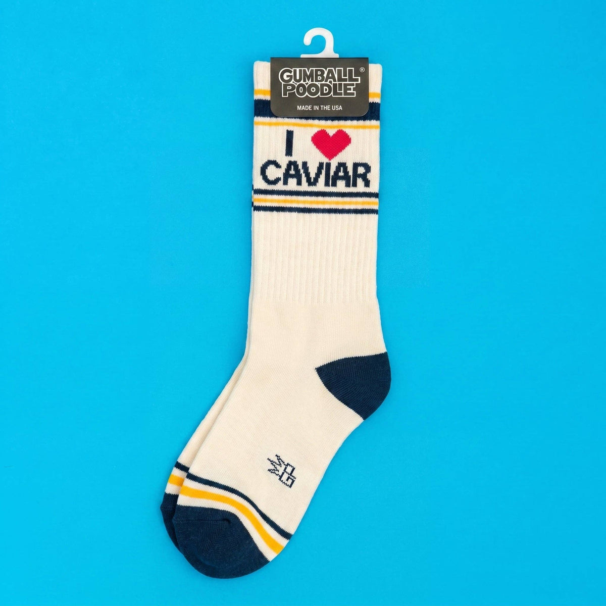 I ❤️ Caviar Gym Crew Socks