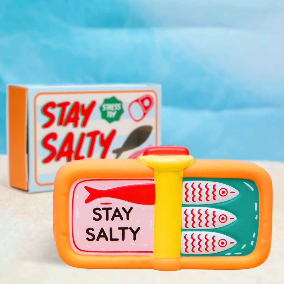 Squishy Stress Toy - Stay Salty - Novelty Fidget Squishies