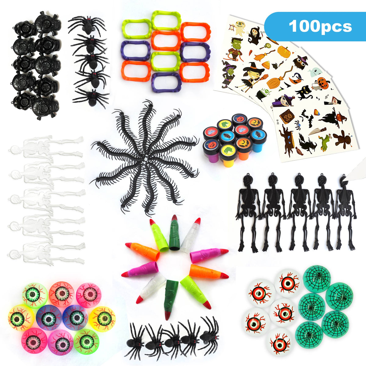 Halloween Treats Party Toys Kids Classroom Rewards Prizes