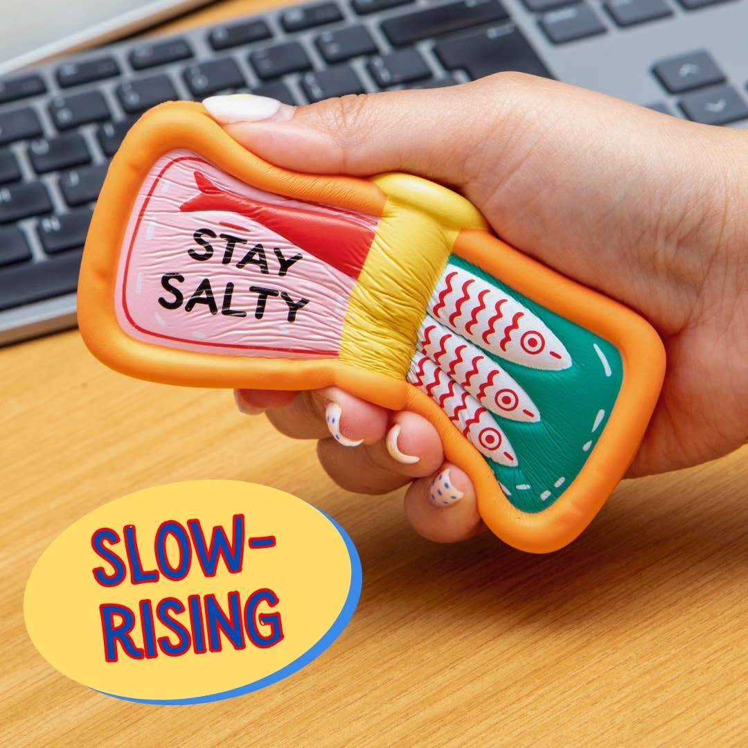 Squishy Stress Toy - Stay Salty - Novelty Fidget Squishies