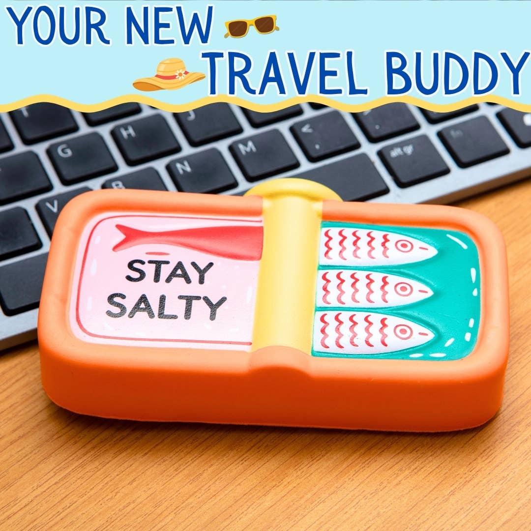 Squishy Stress Toy - Stay Salty - Novelty Fidget Squishies