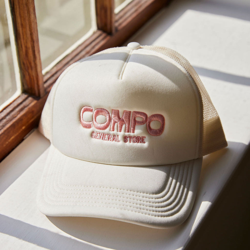 Compo Trucker Hat - Ecru