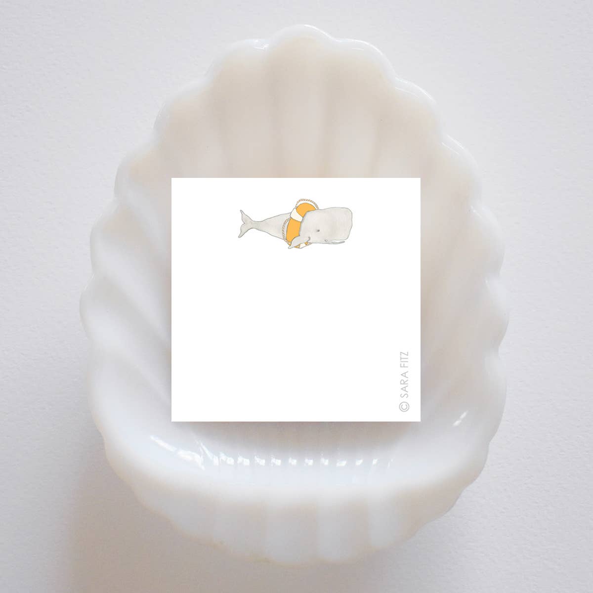 Whale Notelets