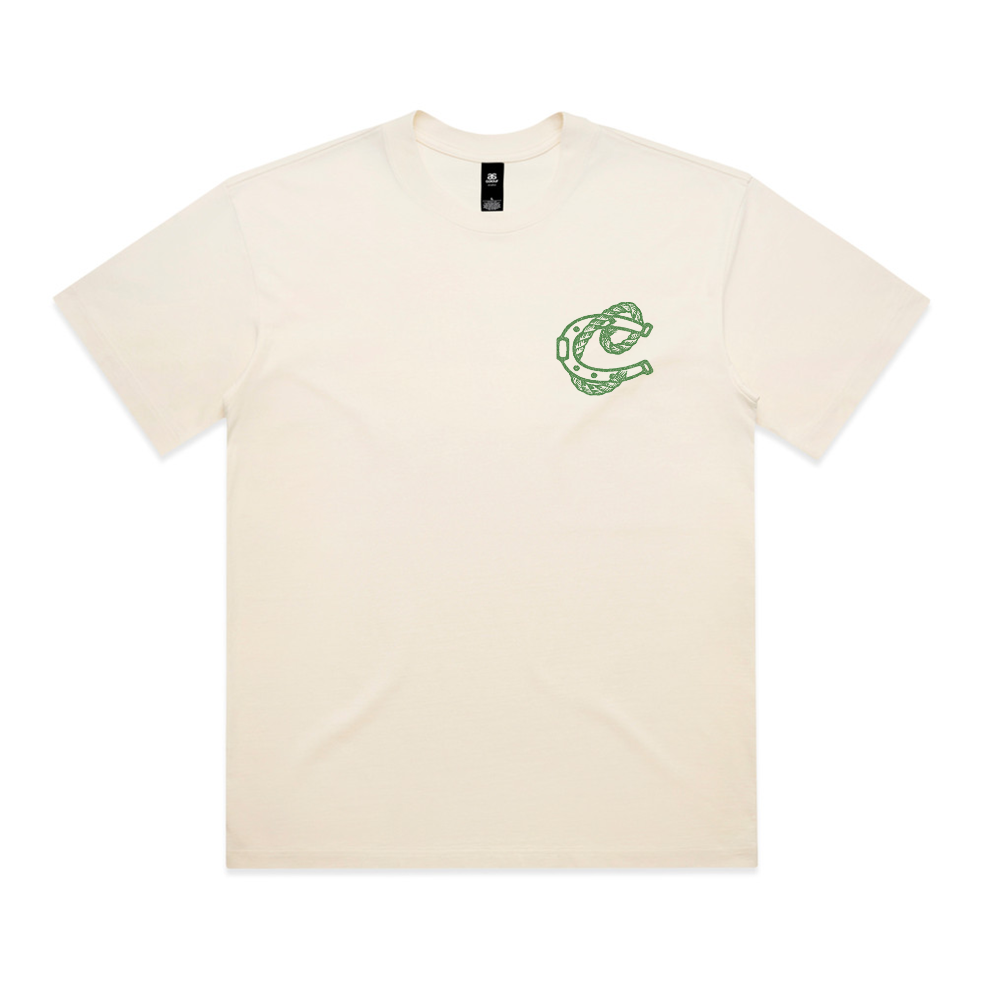 Horseshoe Rope Tee Beige