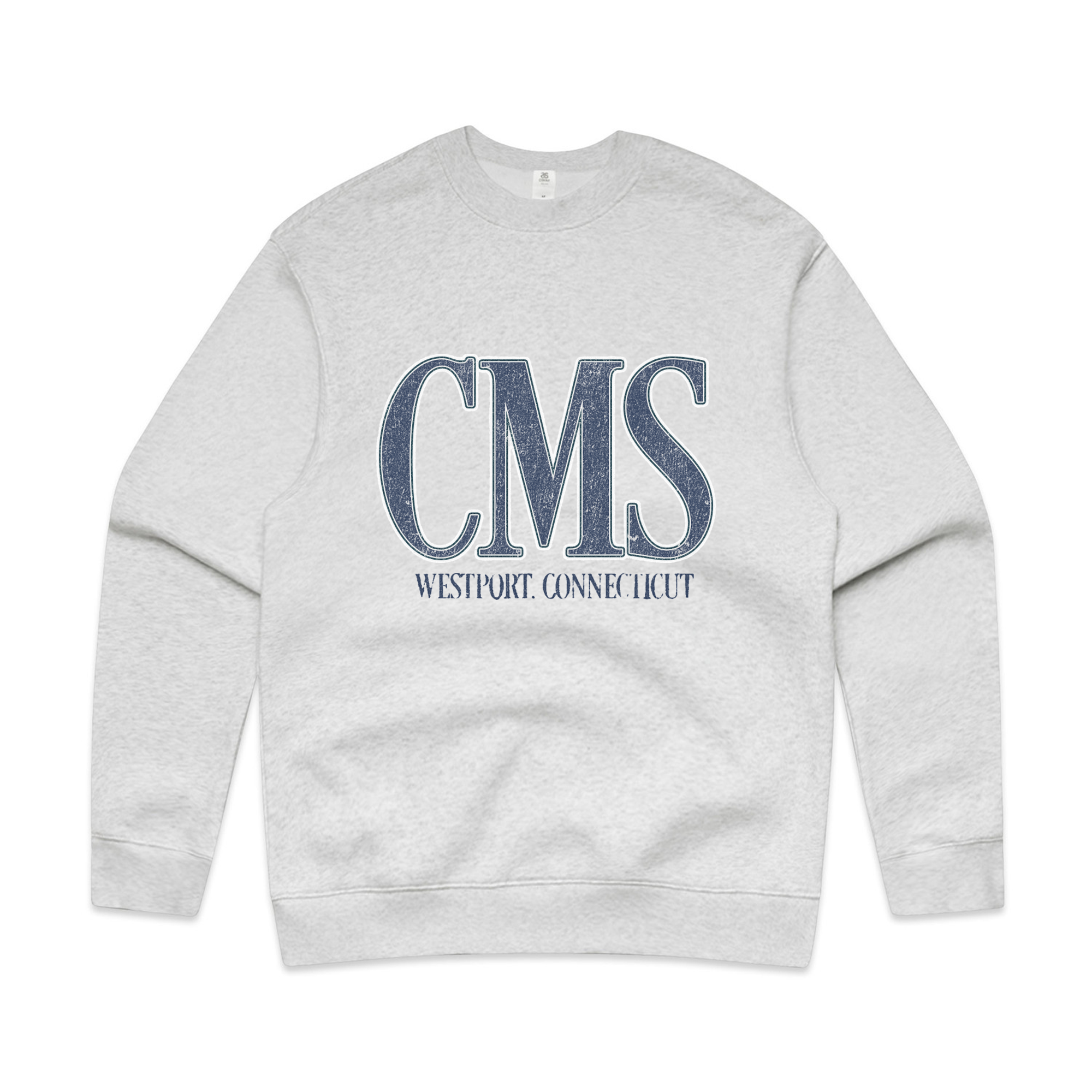 CMS Long Sleeve Crew - Light Grey