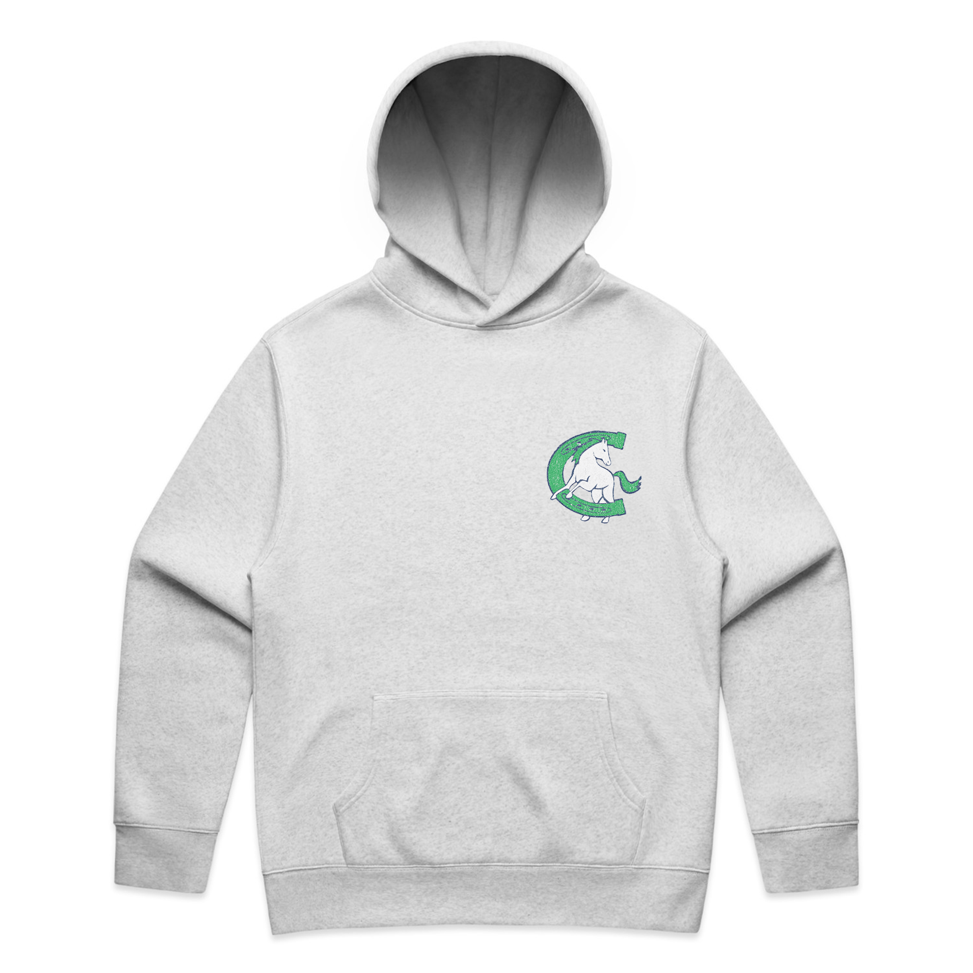 Coleytown Colts Long Sleeve Hoodie - Light Grey