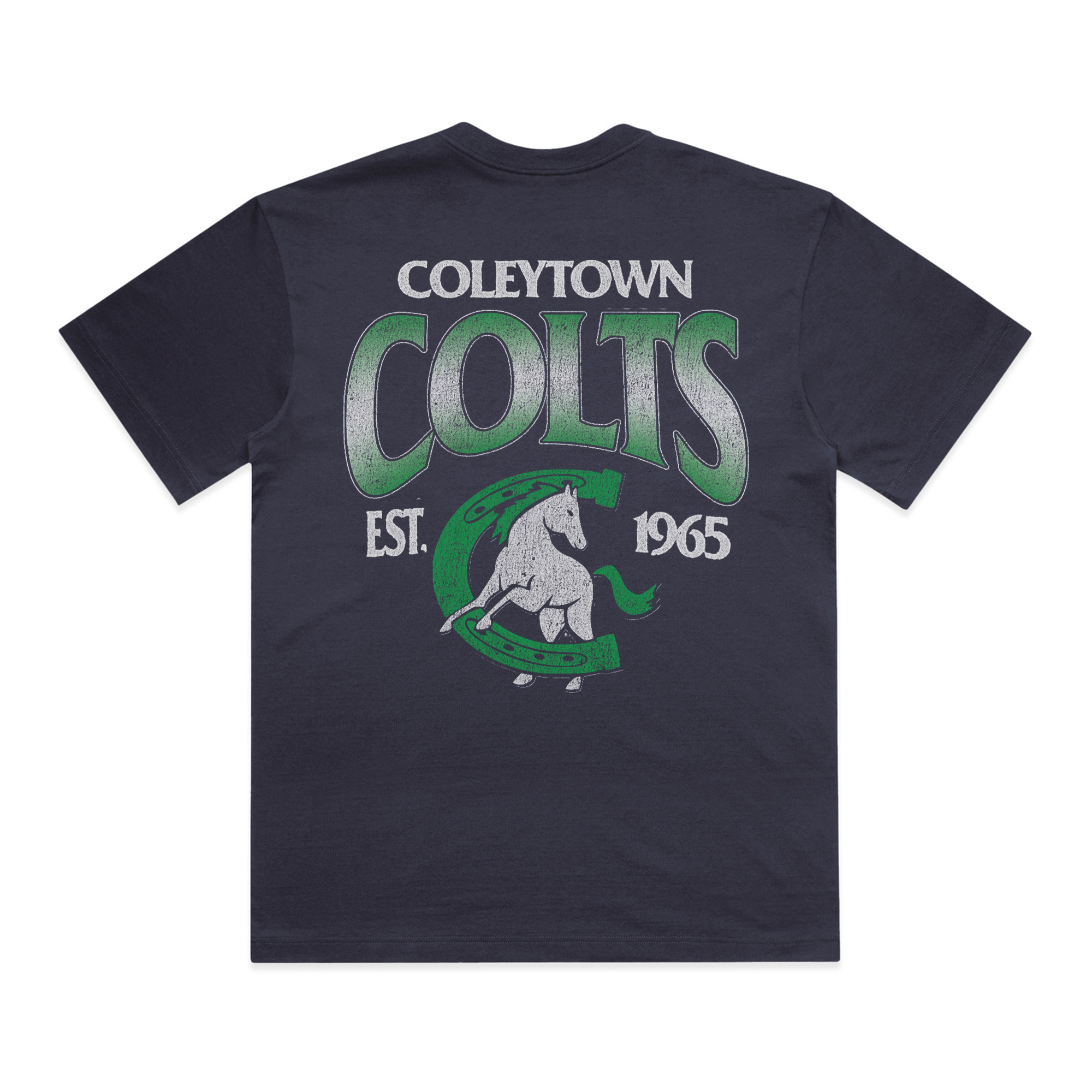 Coleytown Colts Tee - Navy
