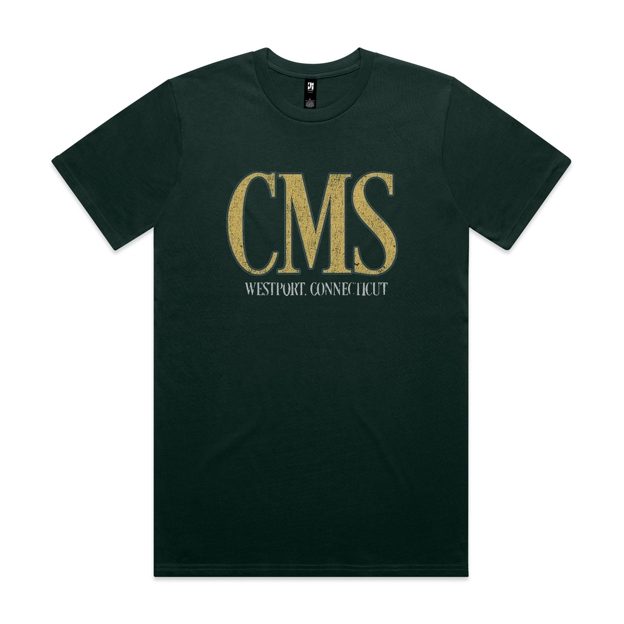 CMS Short Sleeve Tee - Pine Green