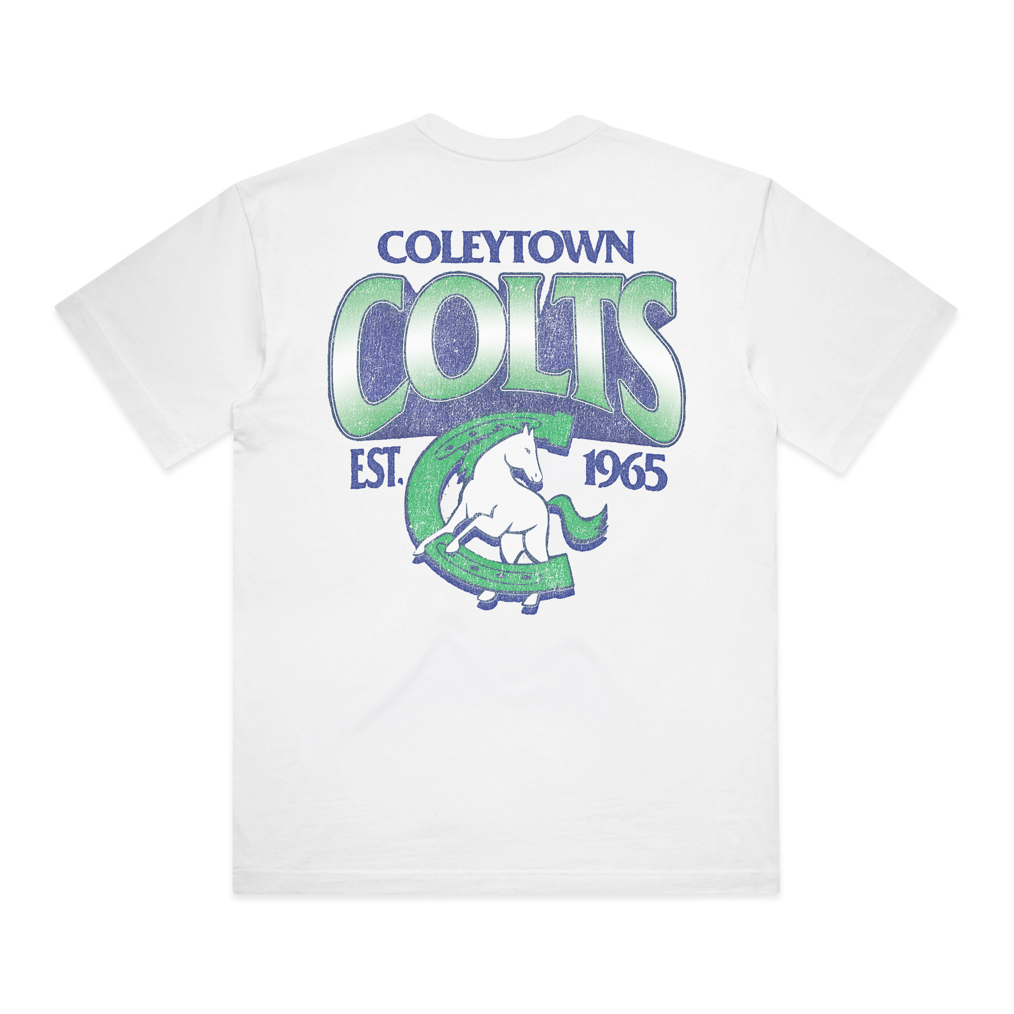 Coleytown Colts Tee - White